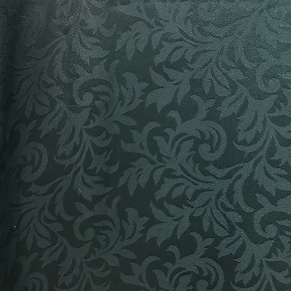 Vintage Lingerie Cacique Satin Emerald Green Button Down Nightgown Size Small S - Picture 4 of 9